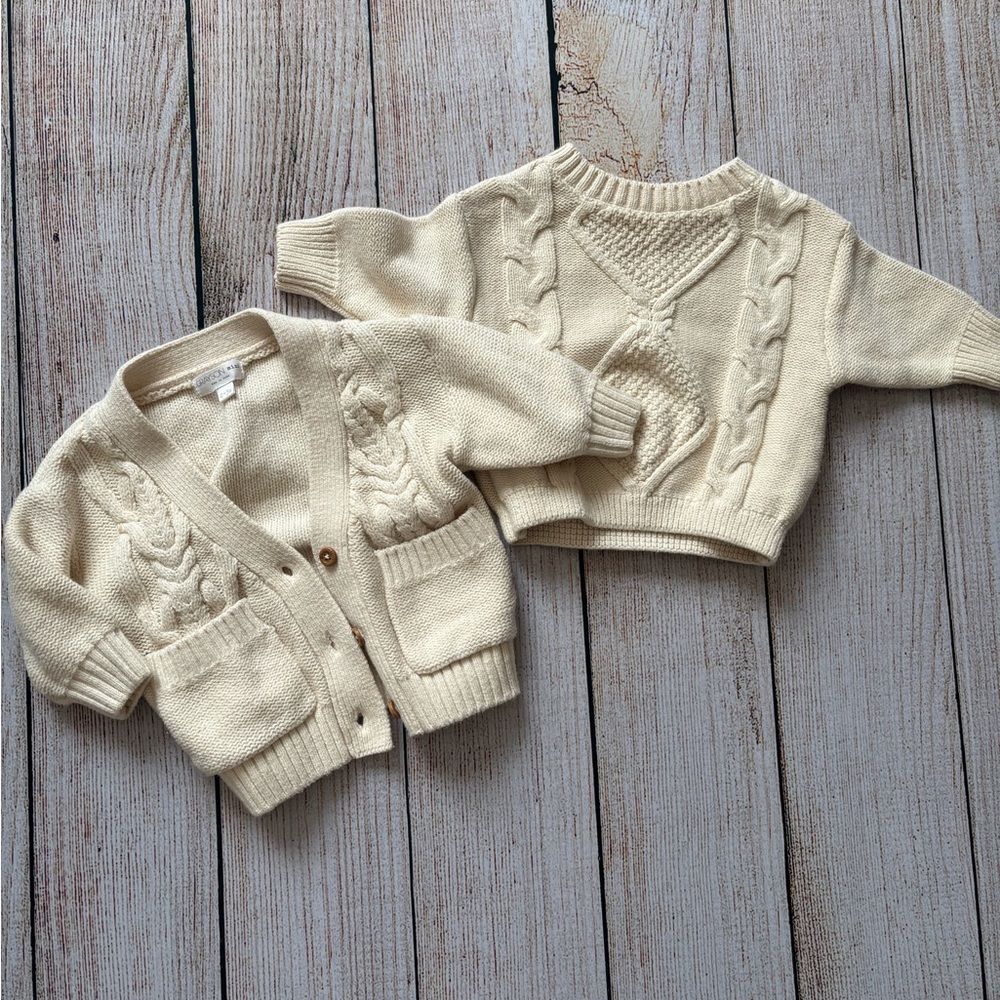 Grayson Mini & Collective Baby Sweaters 0-3m